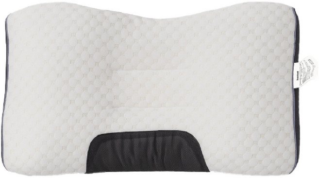 홈멧 목편한 잠 잘오는 경추 수면 베개, 혼합색상, 1개