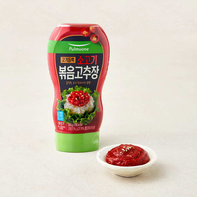 풀무원 고기듬뿍 소고기 볶음 고추장, 360g, 1개