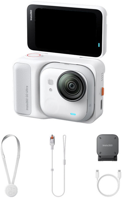 인스타360 GO Ultra 액션캠 표준 번들, 스노우 화이트