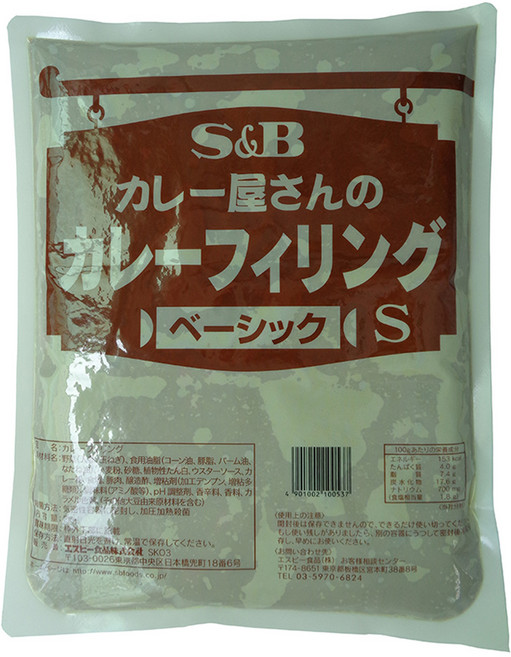 에스앤비 카레 필링 베이직, 1개, 2kg