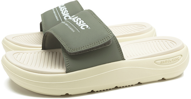 아키클래식 듀얼 쿠셔닝 슬라이드 남녀공용 슬리퍼 AKALMUP03