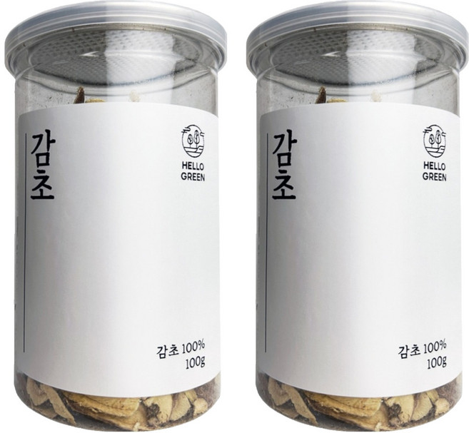 헬로우그린 감초, 100g, 2개