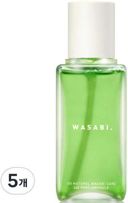쏘내추럴 와사비 포어 포커스 앰플, 80ml, 5개