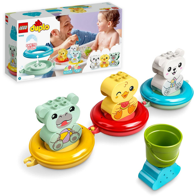 LEGO 10965 得寶系列 快樂洗澡趣 漂浮動物火車, 1盒