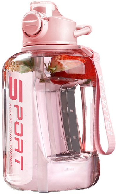 S-SportPlus+ 噸噸桶 25L 粉色 大容量水壺 運動水壺 露營水壺, 1個
