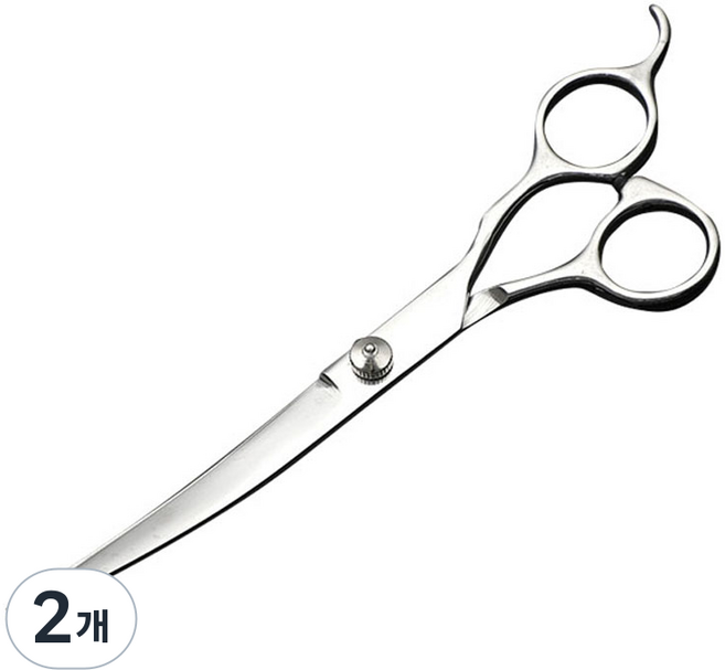 세이코코아 고급 커브 애견가위 상 15.24cm, 2개