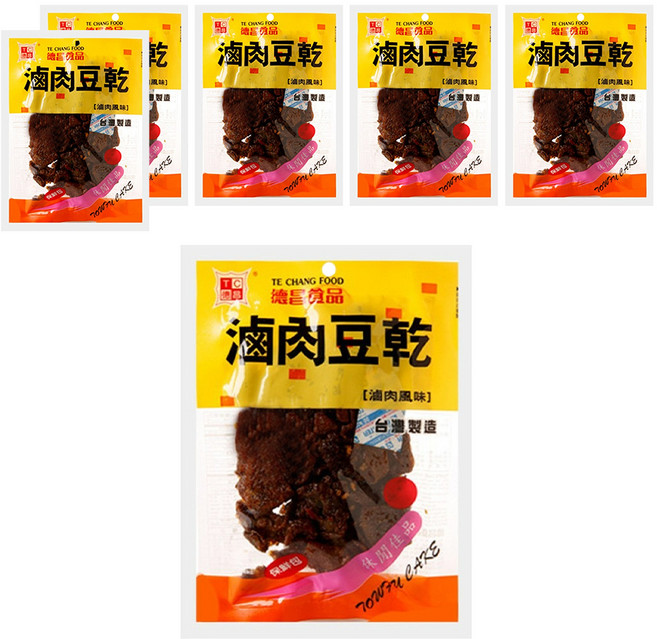 德昌 滷肉豆乾, 115g, 6包