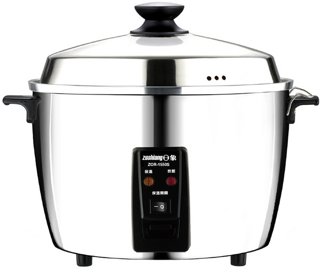 zushiang 日象 全不鏽鋼養生電鍋 15人份, ZOR-1550S