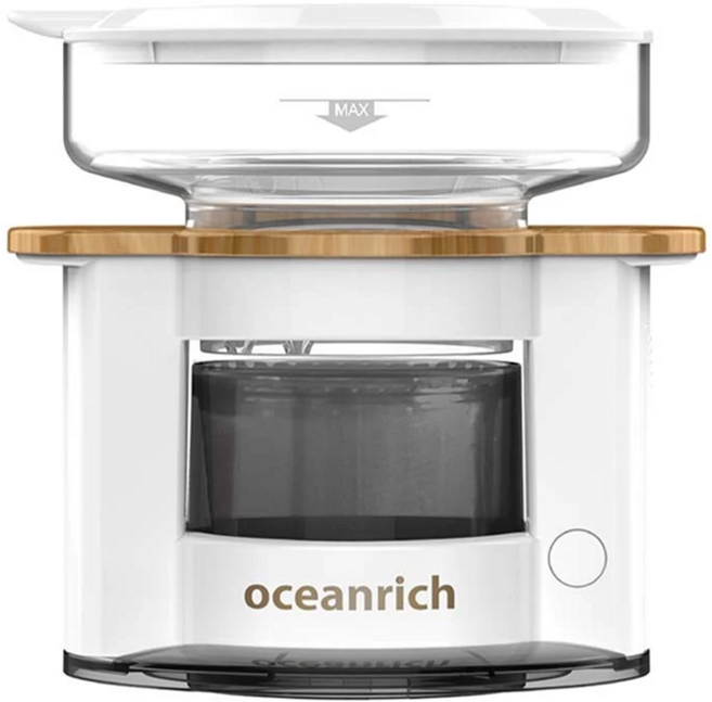 oceanrich 便攜式單杯萃取旋轉咖啡機, S2, 白木紋