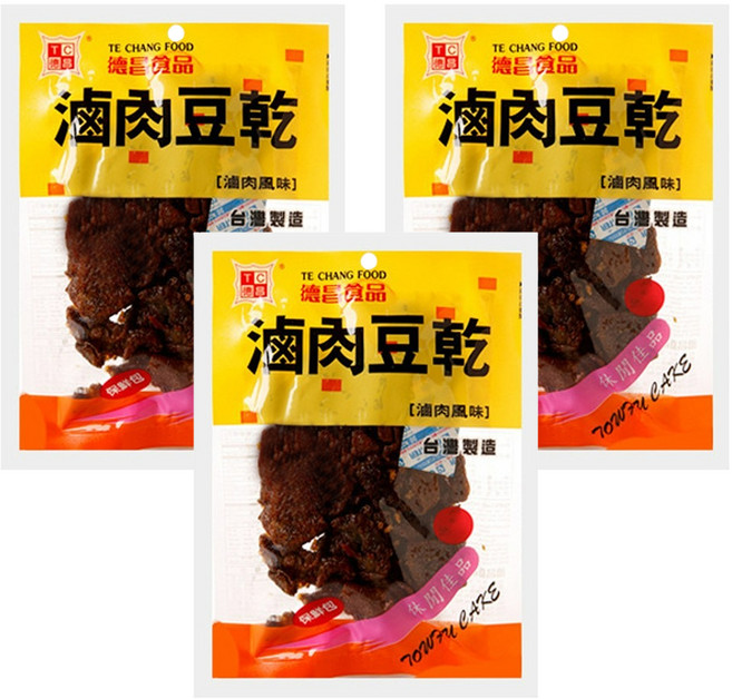 德昌 滷肉豆乾, 115g, 3包