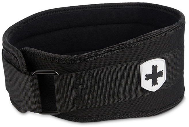 하빈져 슬림핏 폼코어 헬스 벨트, 블랙, 170g