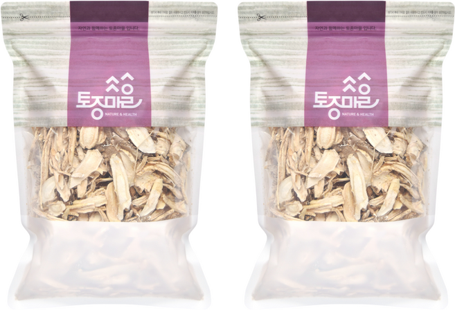 토종마을 국산 도라지 편길경, 300g, 2개