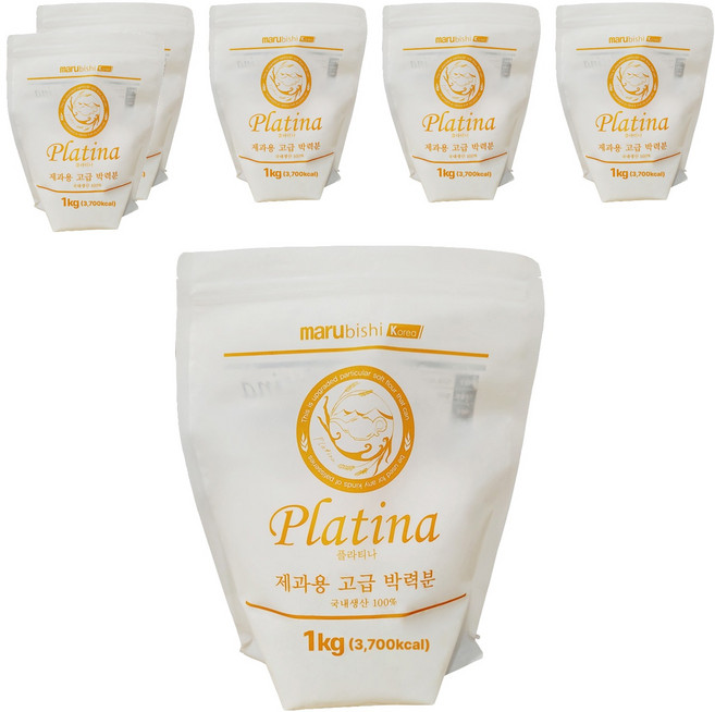 플라티나 박력분, 1kg, 6개