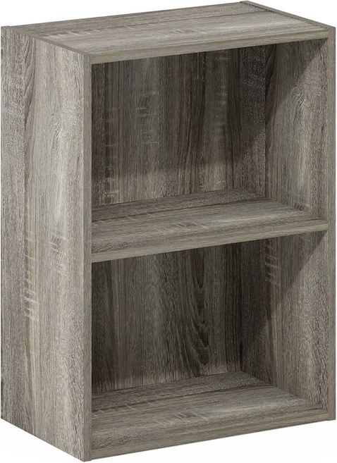 USEFUL DESIGN 悠室屋 木紋空櫃, 灰橡色, 2層