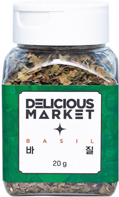 딜리셔스마켓 바질 럽드 향신료, 20g, 1개