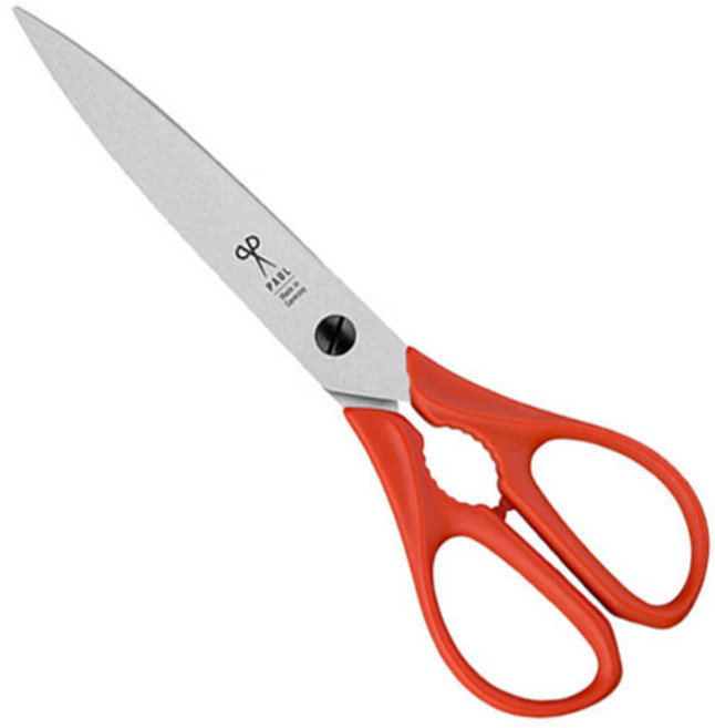 파울 주방가위 6879, 오렌지레드, 1개