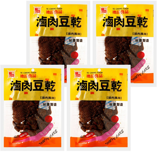 德昌 滷肉豆乾, 115g, 4包