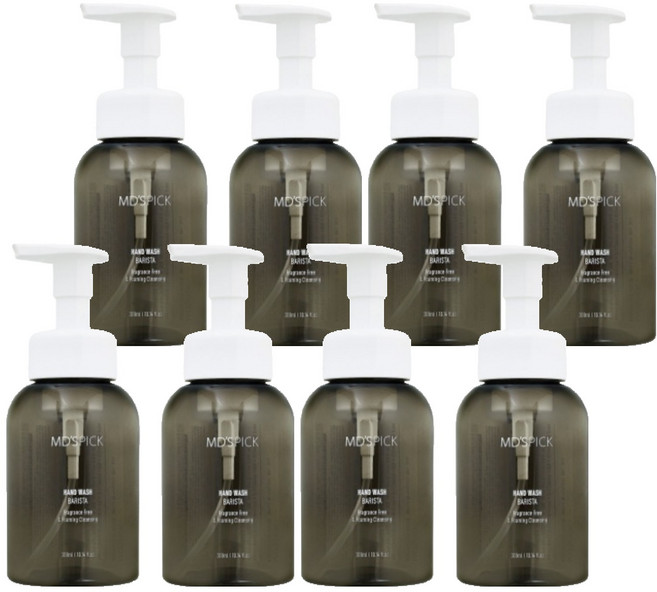 엠디스픽 바리스타 버블 핸드워시 무향, 8개, 300ml