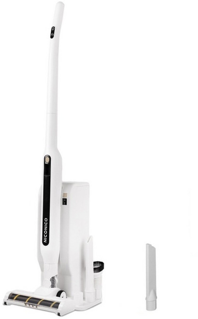 NICONICO 自動集塵 Wireless 吸塵器 白色 NI-DV2531 1.64kg 1年保固 1.5L集塵容量 1.5m電線