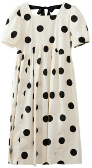 마켓레브 임부용 여름 도트 원피스