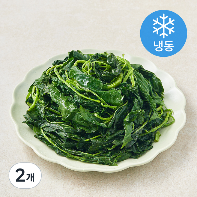 나물투데이 국내산 데친 참취나물 (냉동), 2개, 800g