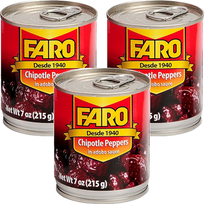 파로 치폴레 소스, 215g, 3개