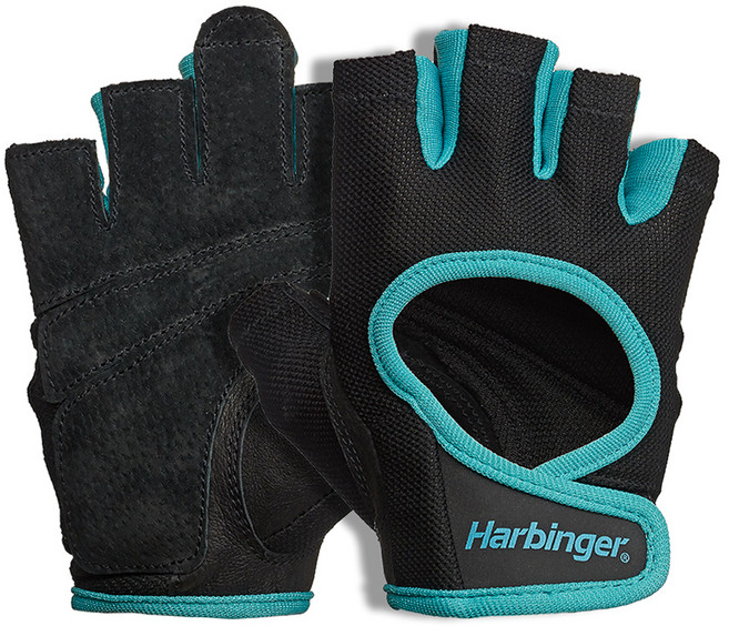 하빈져 파워 글러브 여성용 헬스 장갑 양손세트, 블루, 1개