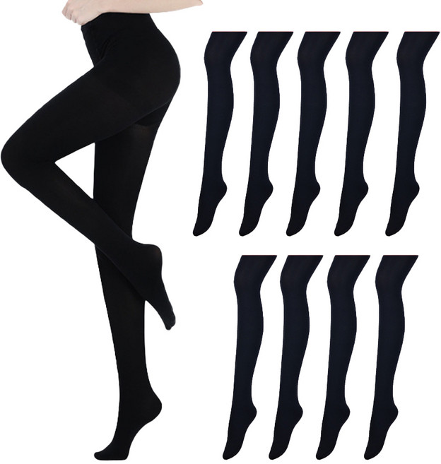 ROJI 고탄력 팬티 스타킹 80D 10p