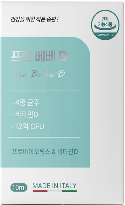 프로 베베 D 프로바이오틱스 비타민D, 1개, 10ml - 쿠팡