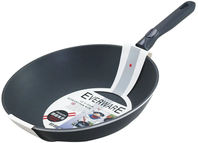 EVERWARE 純手工鐵鏟專用多功能不沾鍋, 39cm, 1個