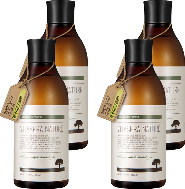 AROHATRiZ 身體精油 沉靜草原, 300ml, 4瓶