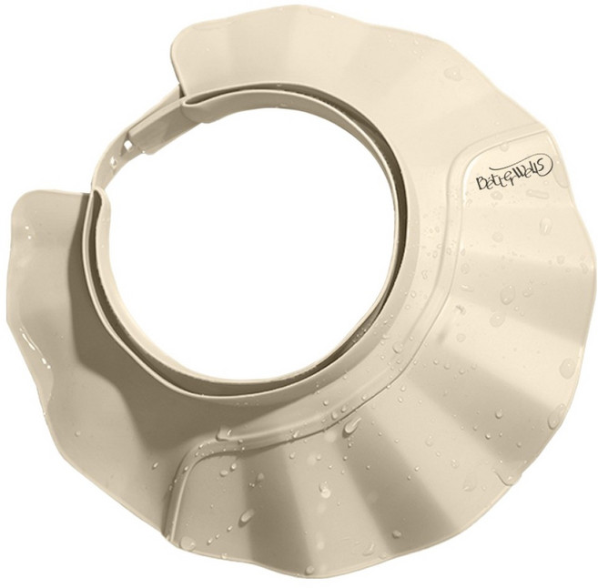 베러웰즈 성인용 물막이 샴푸캡, 1개, 베이지