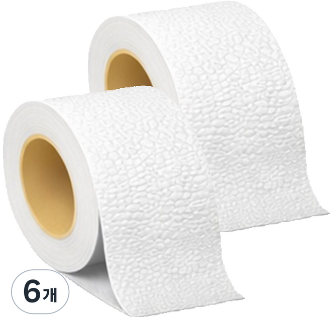 EMPIRE LEATHER FIX 皮革修補貼片膠帶 5cm x 3m, 白色, 6個