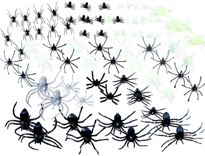 거미 모형 종합 세트 36종 세트, 혼합색상, 2세트