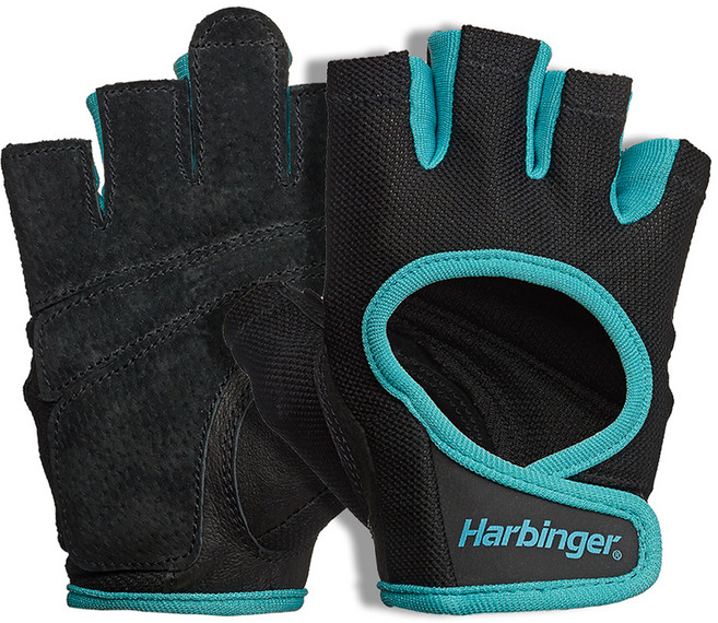 하빈져 파워 글러브 헬스장갑 양손세트 여성용, 블루, 1개