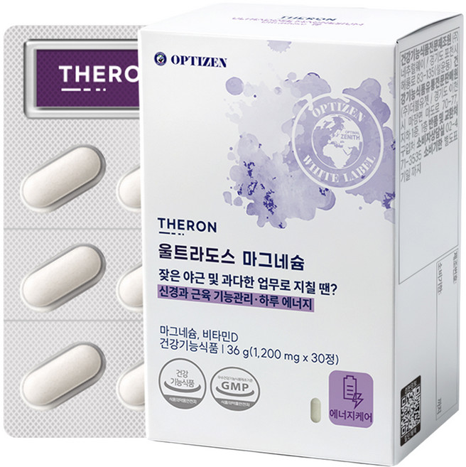 테론 울트라도스 마그네슘, 1개, 30정