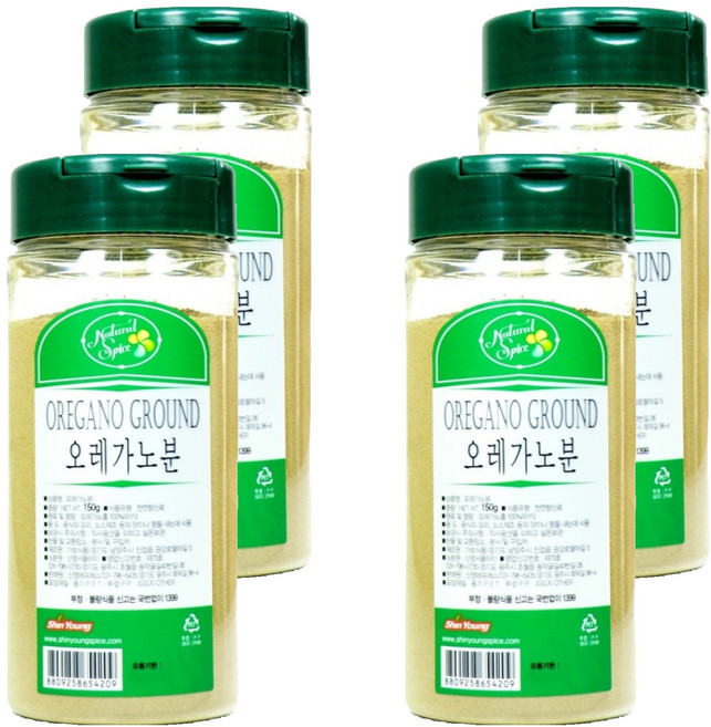 Natural Spice 奧勒岡粉, 150g, 4個