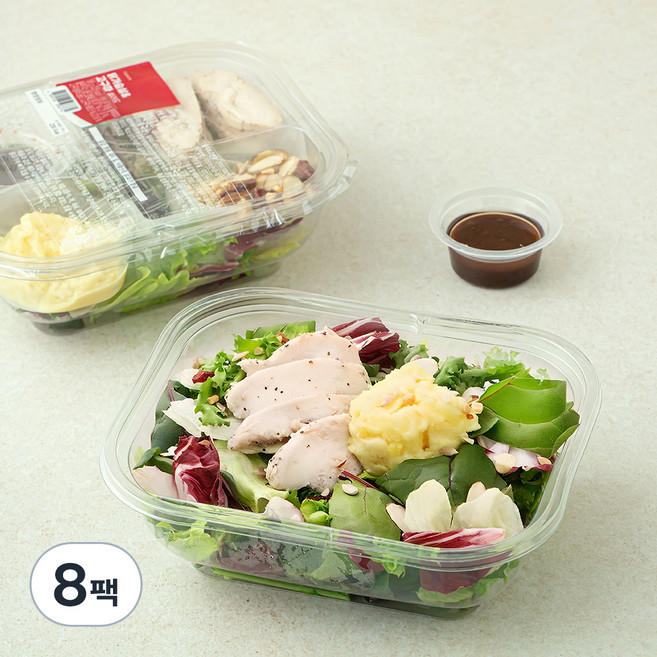 닭가슴살 & 고구마 샐러드, 185g, 8팩