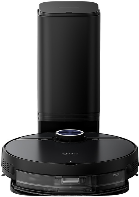 마이디어 스마트 클린스테이션 물걸레 로봇청소기 S8+, BS2101, 블랙