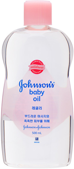 존슨즈베이비 레귤러 오일, 500ml, 1개