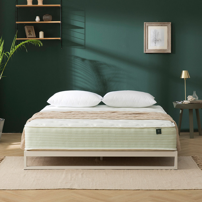 지누스 그린티 하이브리드 스프링 매트리스 고객직접설치, 15cm, 미디엄