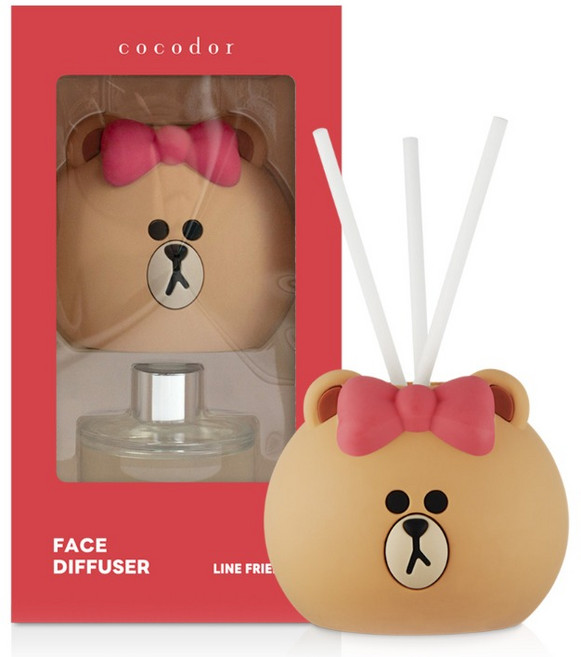 코코도르 라인프렌즈 페이스 디퓨저, 초코(블랙체리), 50ml, 1개