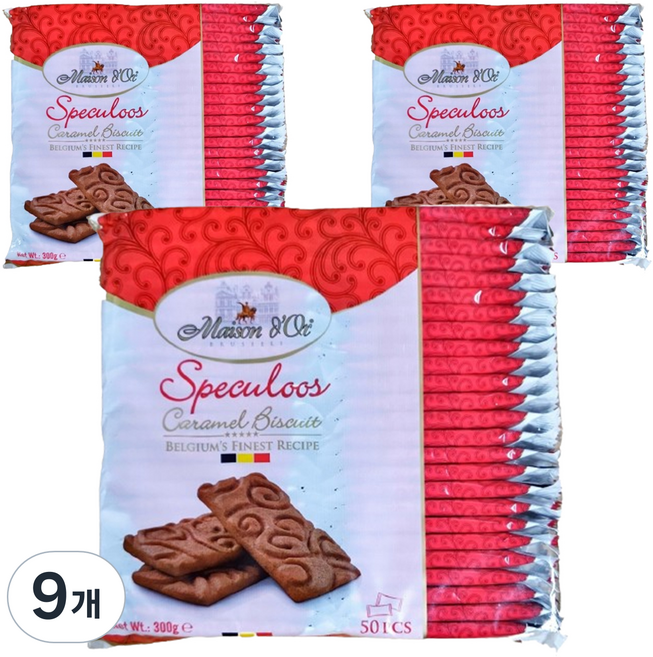 스페퀼로스 비스킷, 9개, 300g