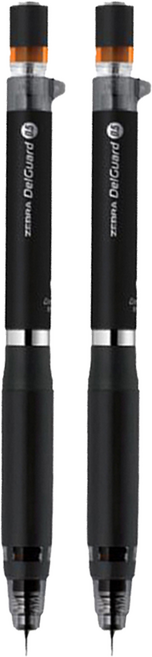 제브라 델가드ER 샤프 MA88 블랙, 0.5mm, 2개