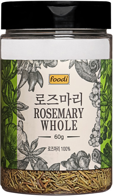 foodi 로즈마리, 60g, 1개
