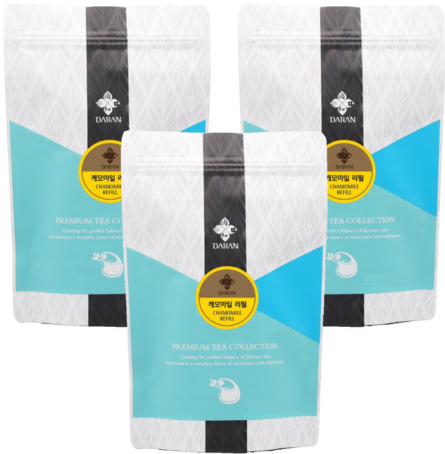 다란 캐모마일차 리필, 60g, 1개입, 3개