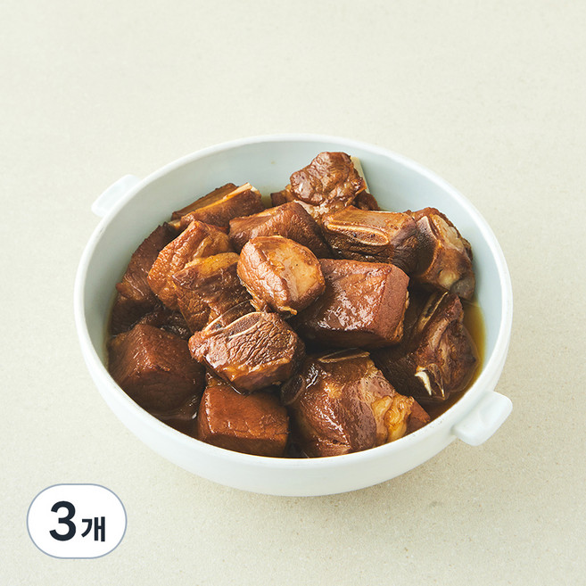 김해축협 한돈 양념 찜갈비, 900g, 3개