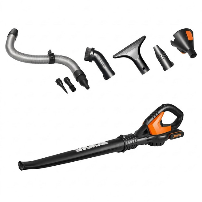 WORX 威克士 台灣公司貨 WG549E吹葉機全系列配件8件套組 WA4091, 1組
