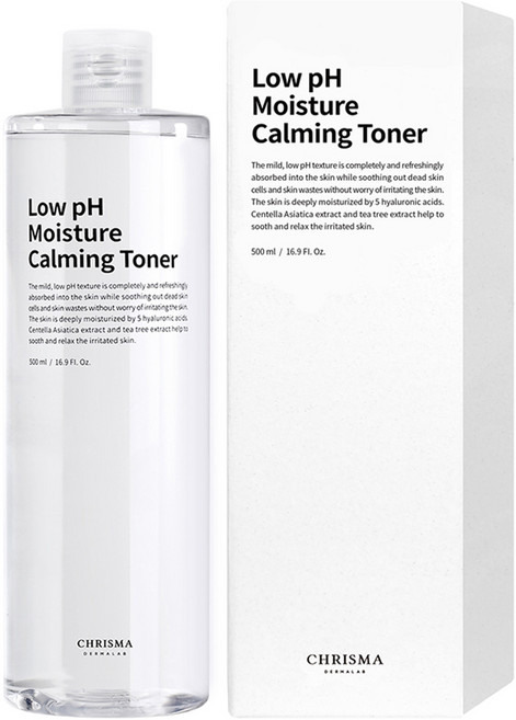 크리스마 더마랩 약산성 수분 진정 토너, 500ml, 1개