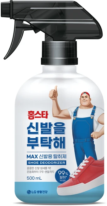홈스타 신발을 부탁해 탈취제 본품, 500ml, 1개 - 쿠팡